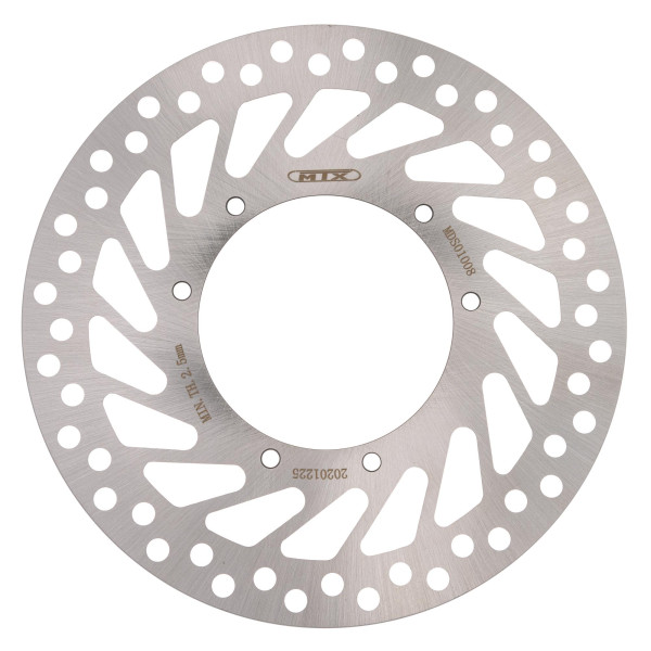MTX Mtx performance brake disc front solid round honda md6037 #01008